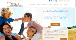 Desktop Screenshot of coloradodentalarts.com